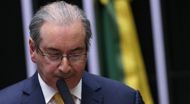 Cunha se disse 'perseguido' por ter aceitado abrir o o processo de impeachment de Dilma. Adriano Machado/Reuters